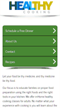 Mobile Screenshot of healthycookingoftexas.com